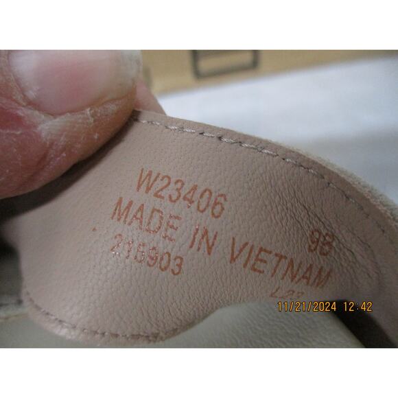 Good Condition Cole Haan Women Wedge Sandal 75mm, Sesame - Size 9 - Picture 4 of 10